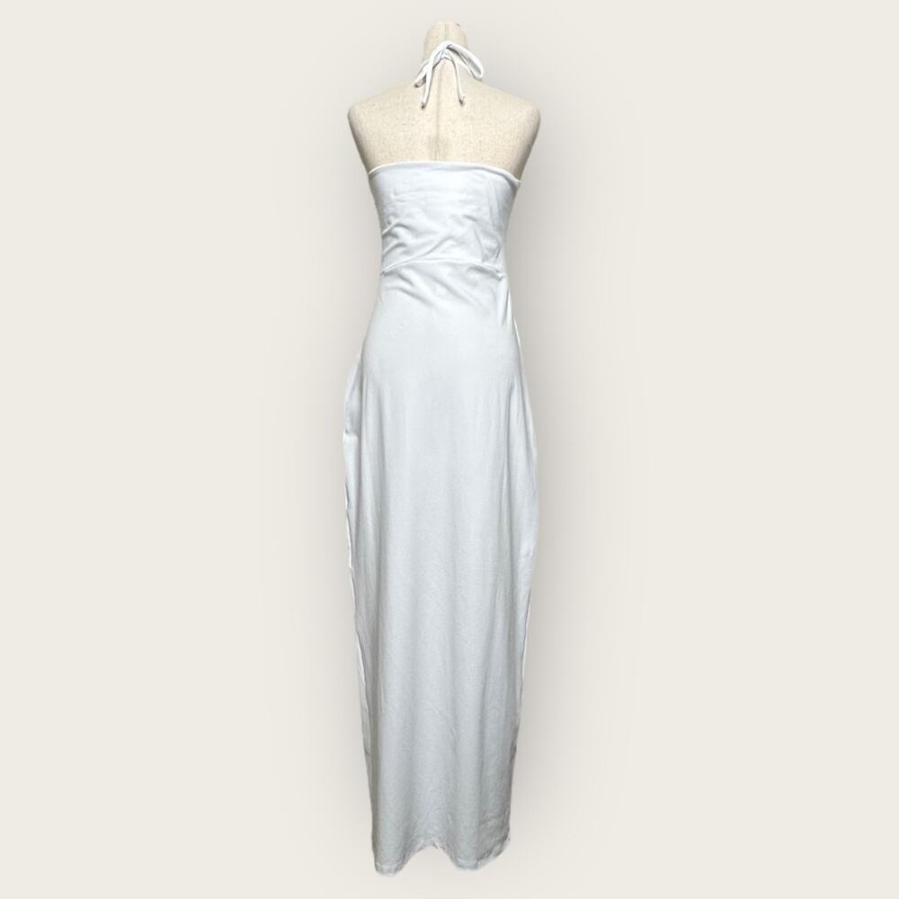 NWT | Susana Monaco | O-Ring Halter Maxi Dress | Sugar | Large - Picture 5 of 12